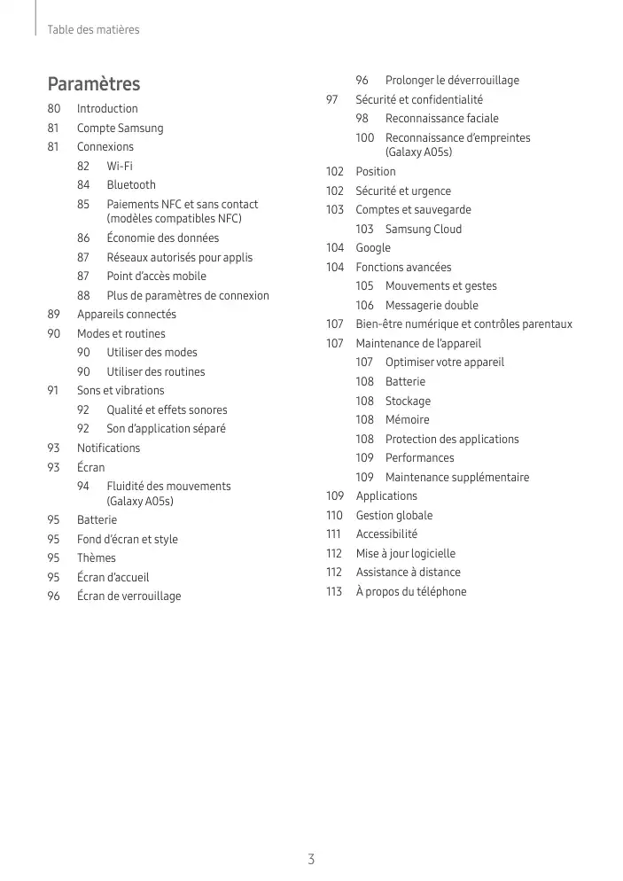 Page 3 - Galaxy A05s