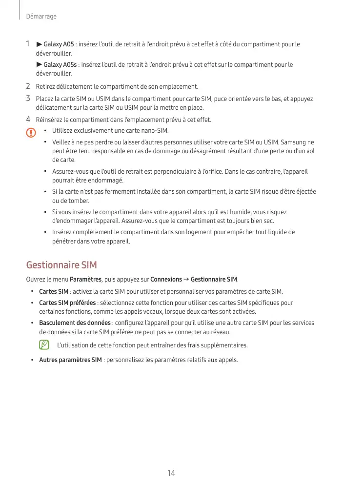 Page 14 - Galaxy A05s