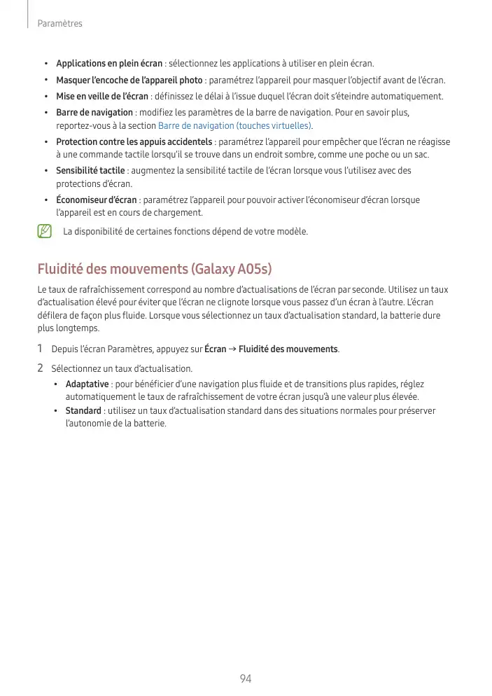 Page 94 - Galaxy A05s