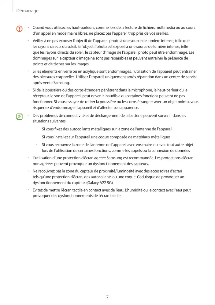 Page 7 - Galaxy A22