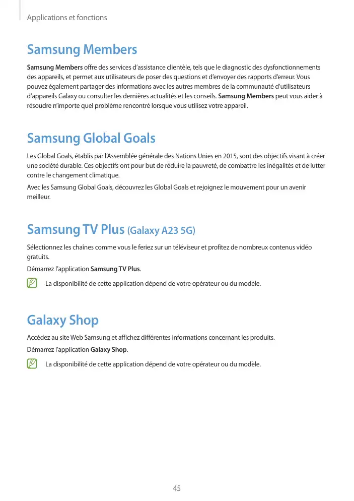 Page 45 - Galaxy A23