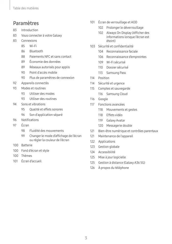 Page 3 - Galaxy A36