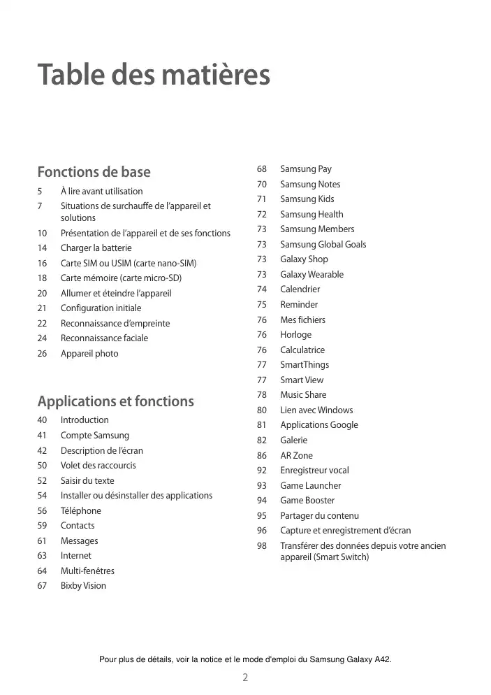 Page 2 - Galaxy A42