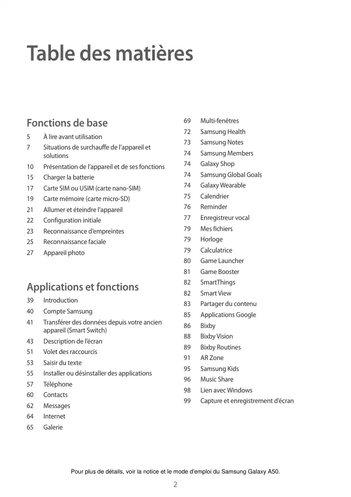 Page 2 - Galaxy A50
