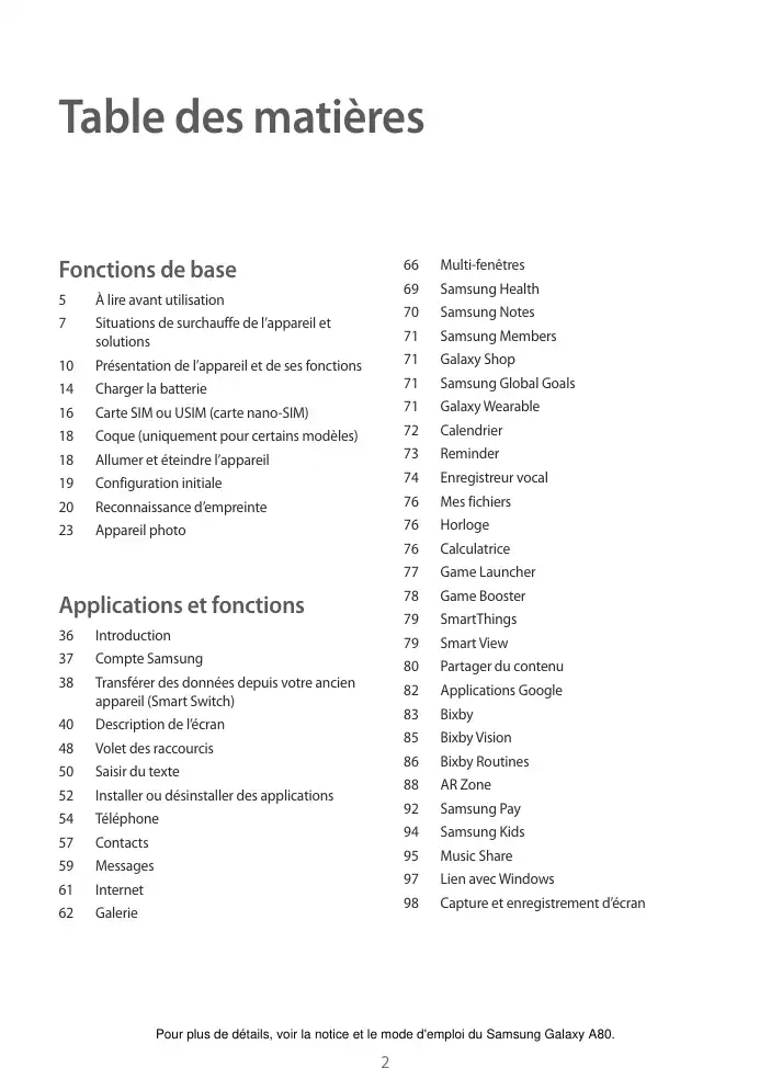 Page 2 - Galaxy A80