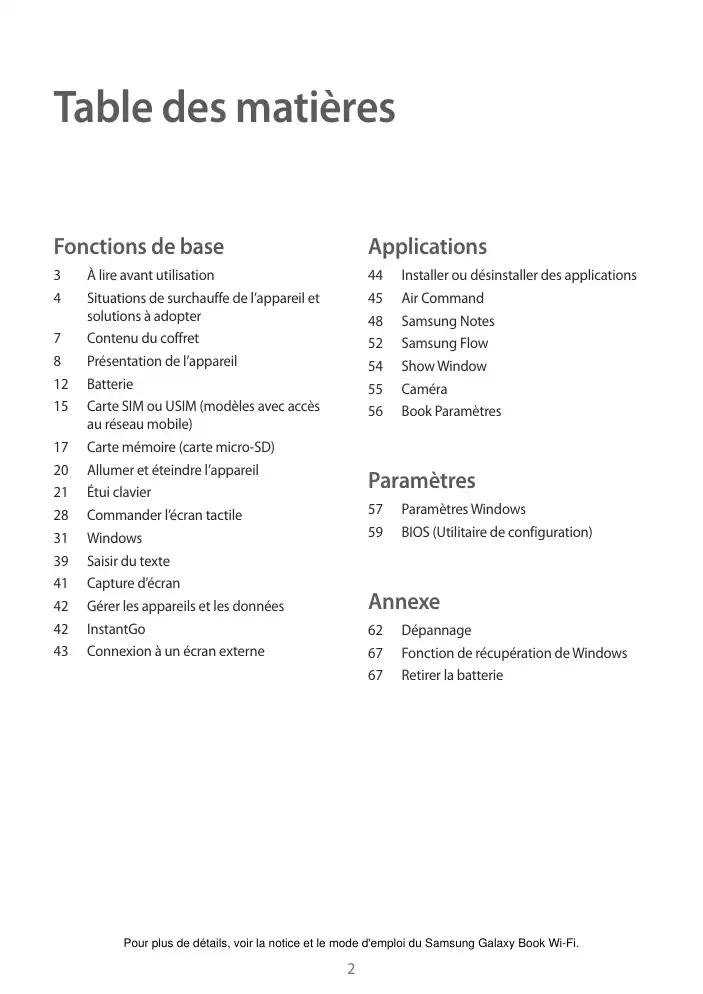 Page 2 - Galaxy Book Wi-Fi