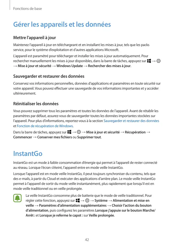 Page 42 - Galaxy Book Wi-Fi