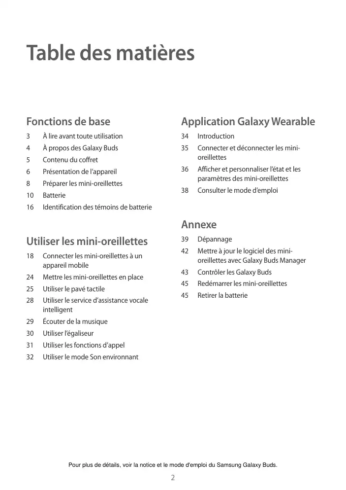 Page 2 - Galaxy Buds