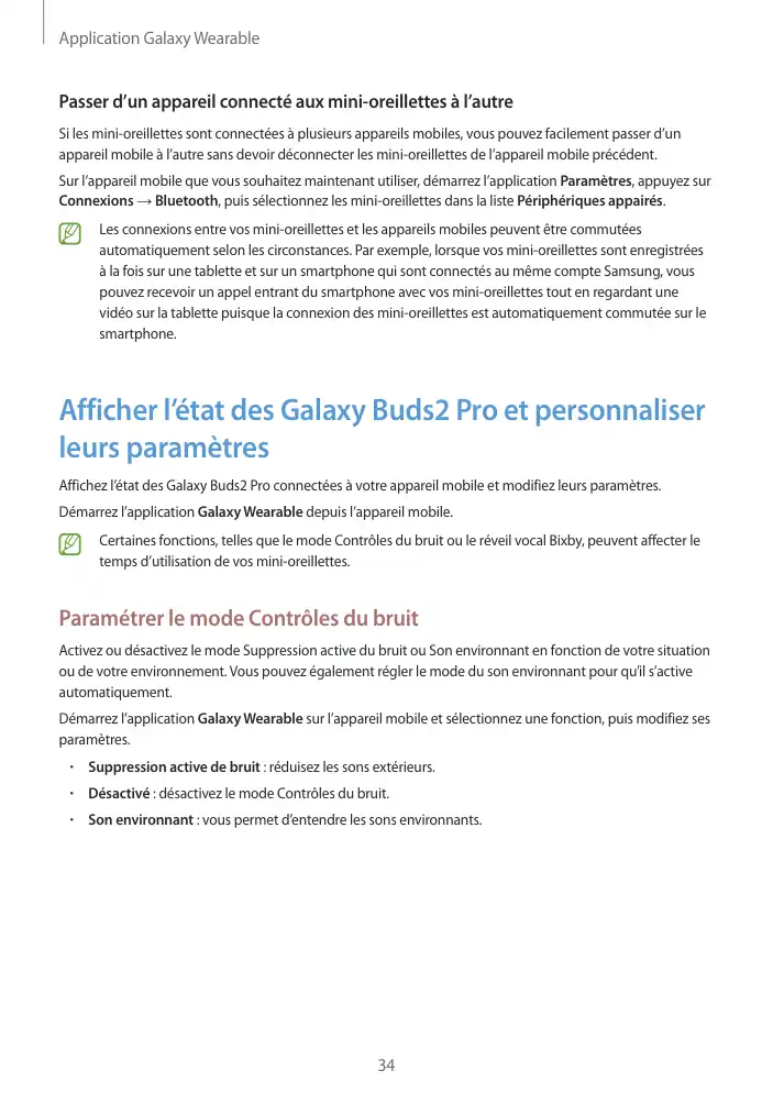 Page 34 - Galaxy Buds2 Pro