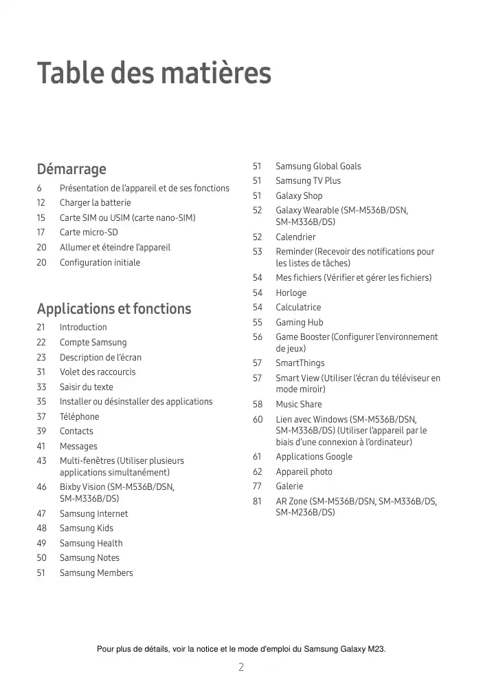 Page 2 - Galaxy M23
