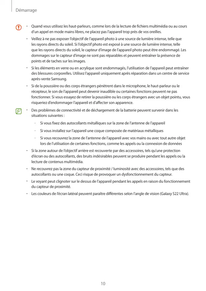 Page 10 - Galaxy S22 + Ultra