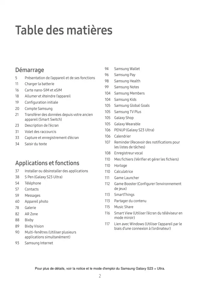 Page 2 - Galaxy S23 + Ultra