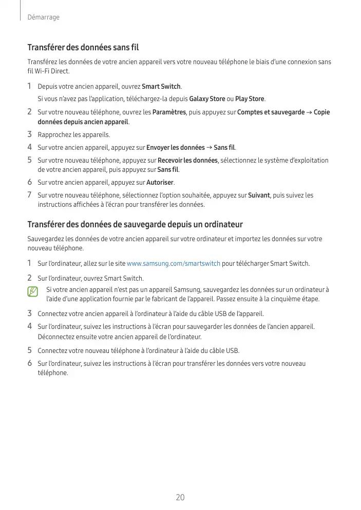 Page 20 - Galaxy S23 FE