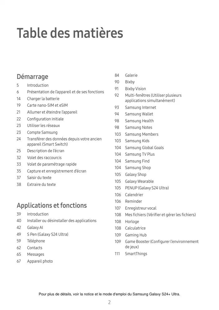 Page 2 - Galaxy S24+ Ultra