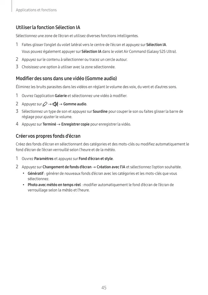 Page 45 - Galaxy S25 + Ultra