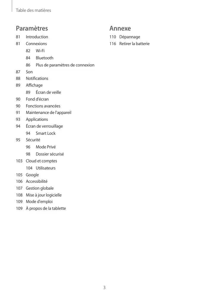 Page 3 - Galaxy Tab A Wi-Fi