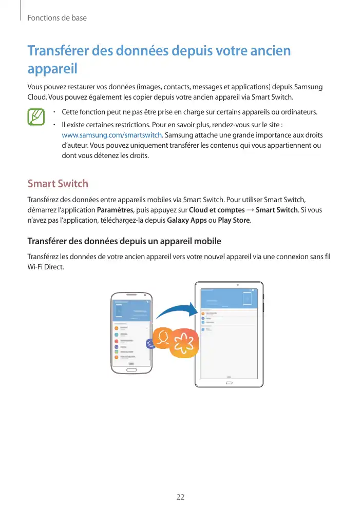 Page 22 - Galaxy Tab A Wi-Fi