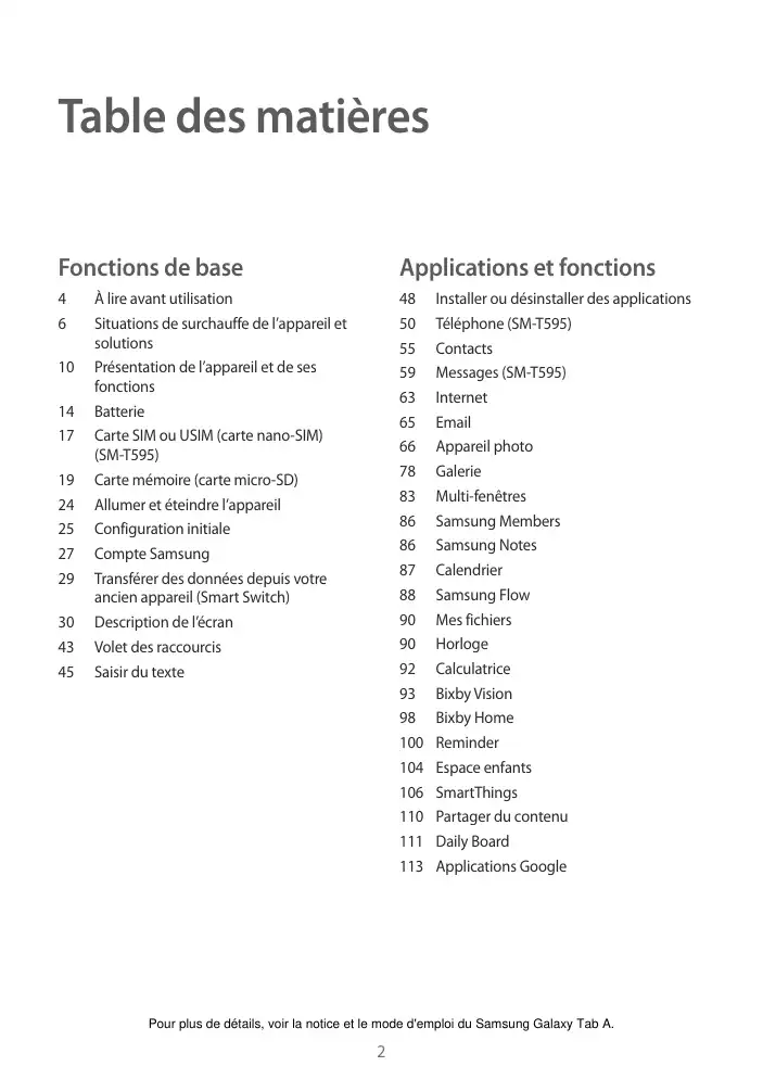 Page 2 - Galaxy Tab A