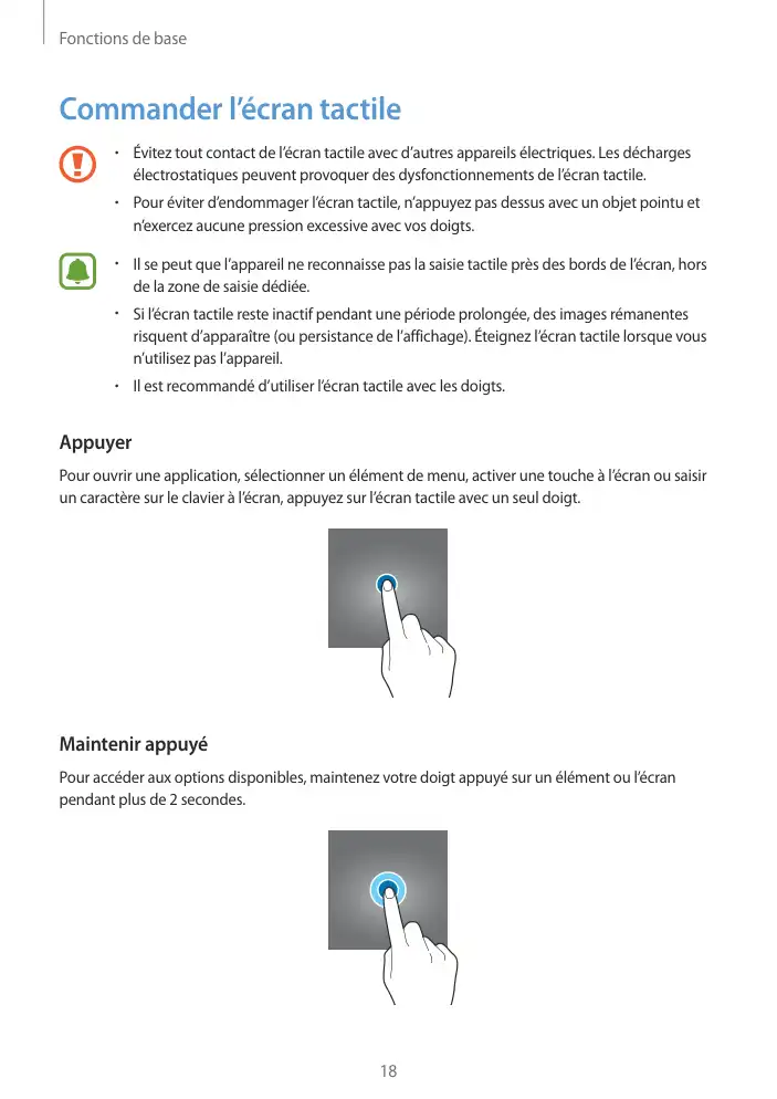 Page 18 - Galaxy Tab S2 Blanche Wi-Fi