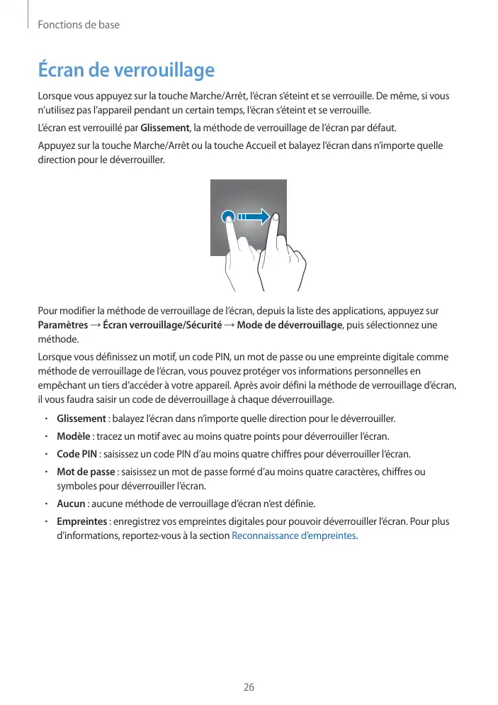 Page 26 - Galaxy Tab S2 Blanche Wi-Fi