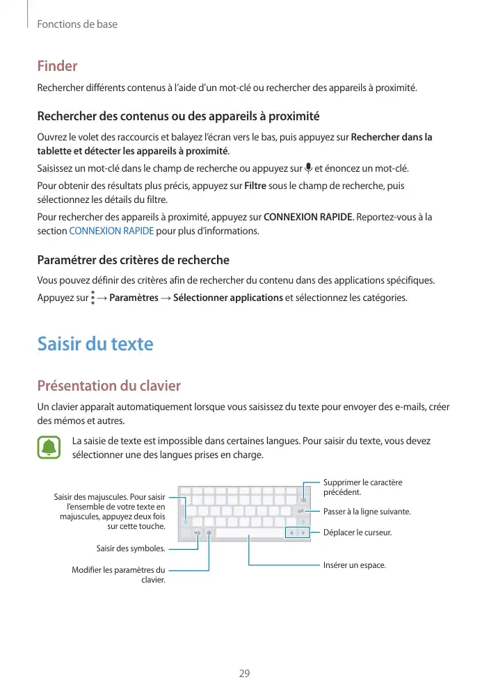 Page 29 - Galaxy Tab S2 Blanche Wi-Fi