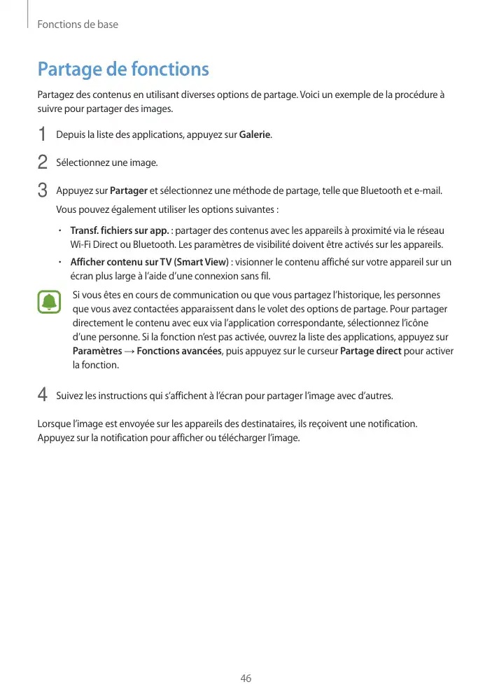Page 46 - Galaxy Tab S2 Blanche Wi-Fi