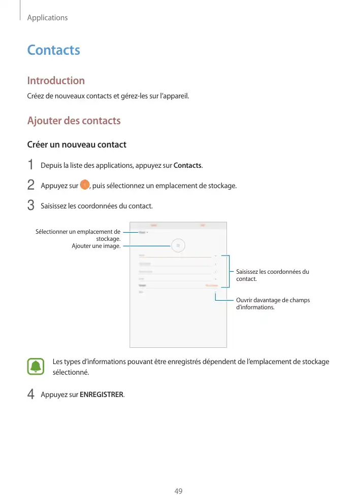 Page 49 - Galaxy Tab S2 Blanche Wi-Fi