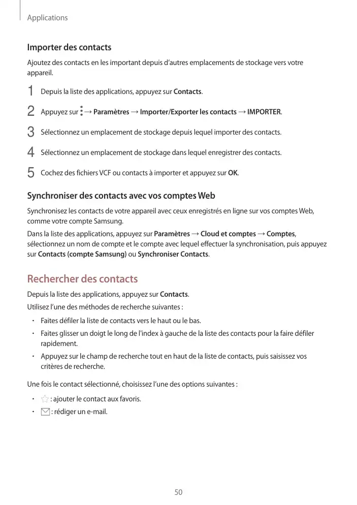 Page 50 - Galaxy Tab S2 Blanche Wi-Fi