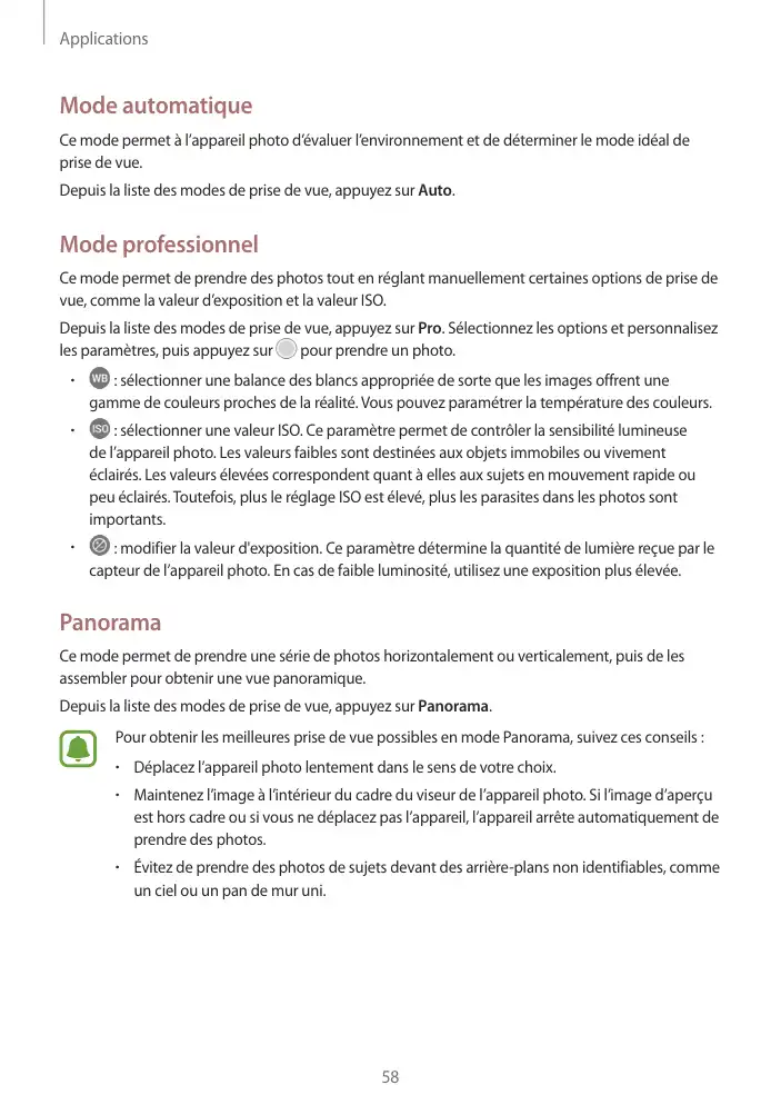 Page 58 - Galaxy Tab S2 Blanche Wi-Fi