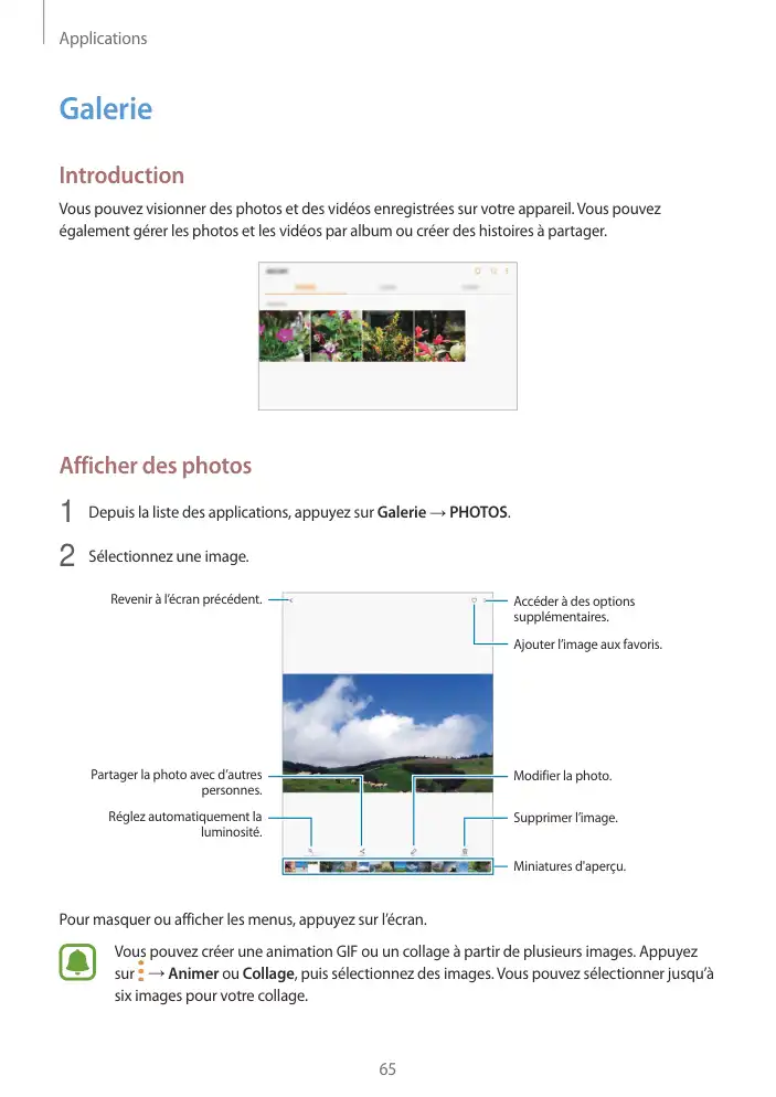 Page 65 - Galaxy Tab S2 Blanche Wi-Fi