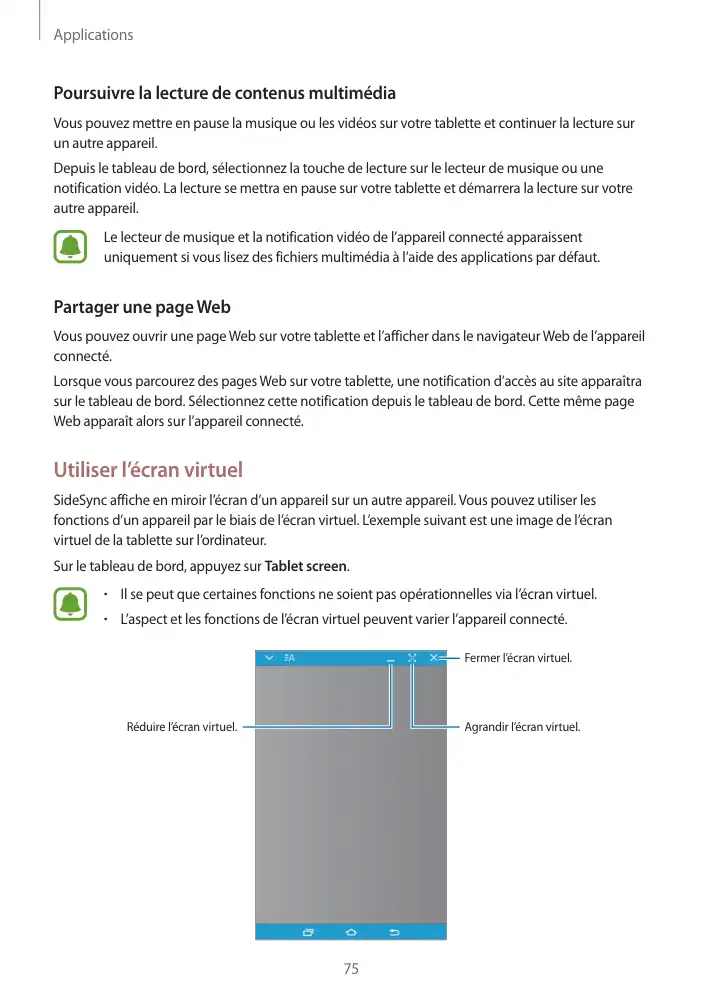 Page 75 - Galaxy Tab S2 Blanche Wi-Fi
