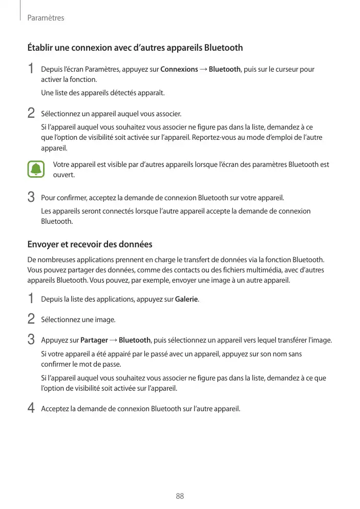 Page 88 - Galaxy Tab S2 Blanche Wi-Fi