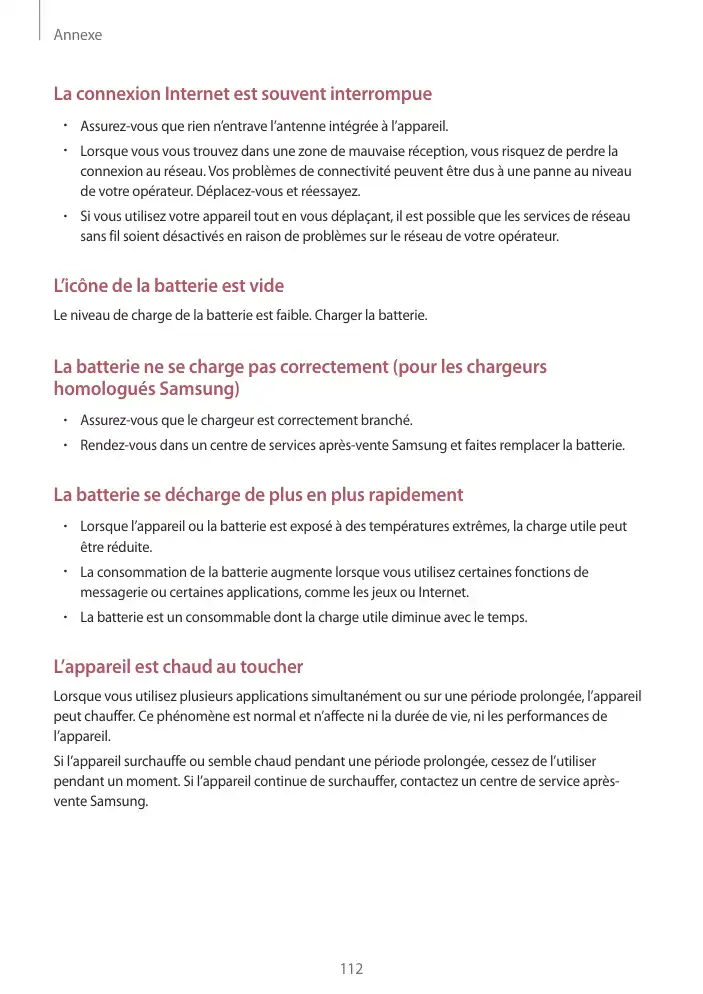 Page 112 - Galaxy Tab S2 Blanche Wi-Fi