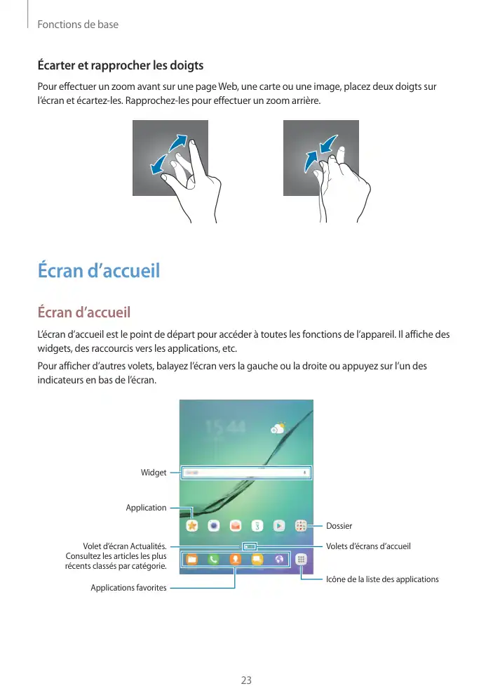 Page 23 - Galaxy Tab S2 Blanche