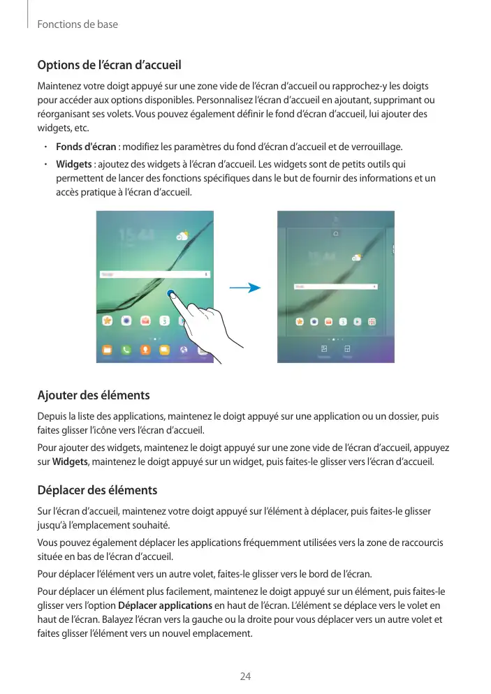 Page 24 - Galaxy Tab S2 Blanche