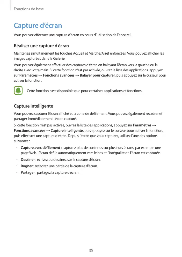 Page 35 - Galaxy Tab S2 Blanche