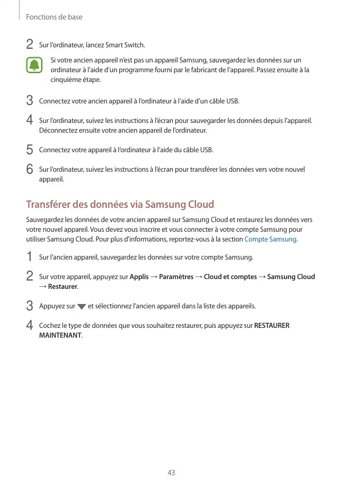 Page 43 - Galaxy Tab S2 Blanche