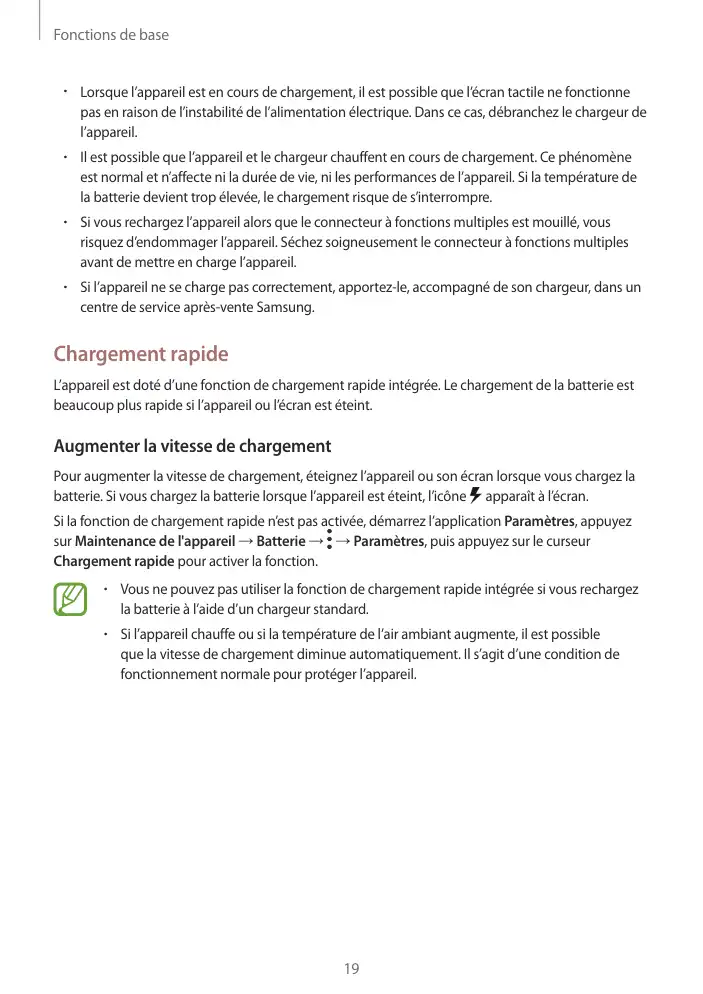 Page 19 - Galaxy Tab S3 avec S Pen