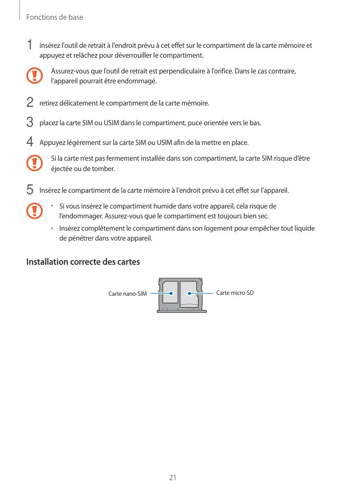 Page 21 - Galaxy Tab S3 avec S Pen