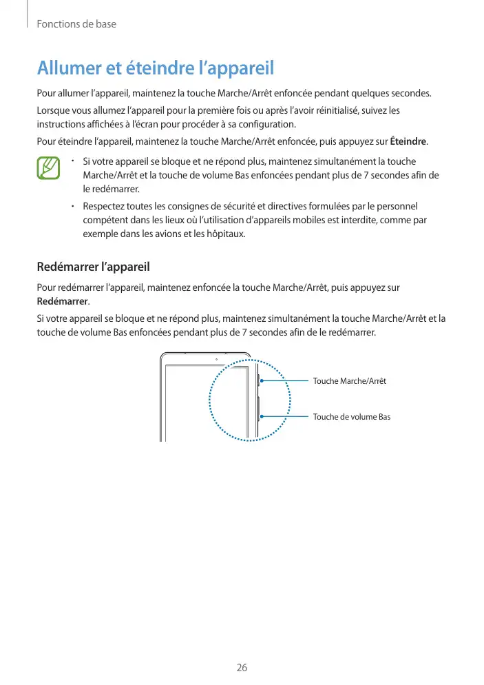 Page 26 - Galaxy Tab S3 avec S Pen
