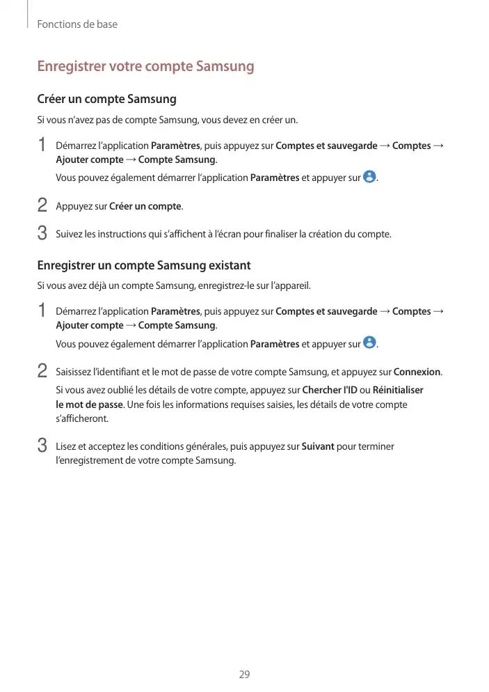 Page 29 - Galaxy Tab S3 avec S Pen