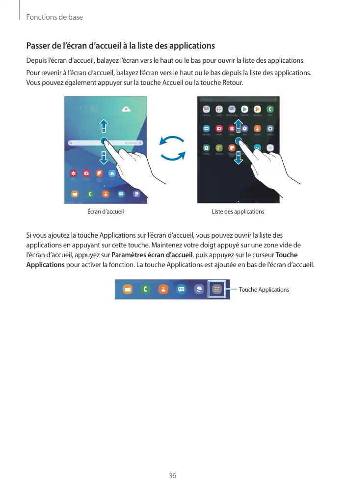 Page 36 - Galaxy Tab S3 avec S Pen
