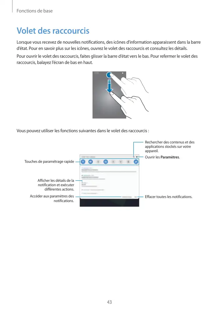 Page 43 - Galaxy Tab S3 avec S Pen