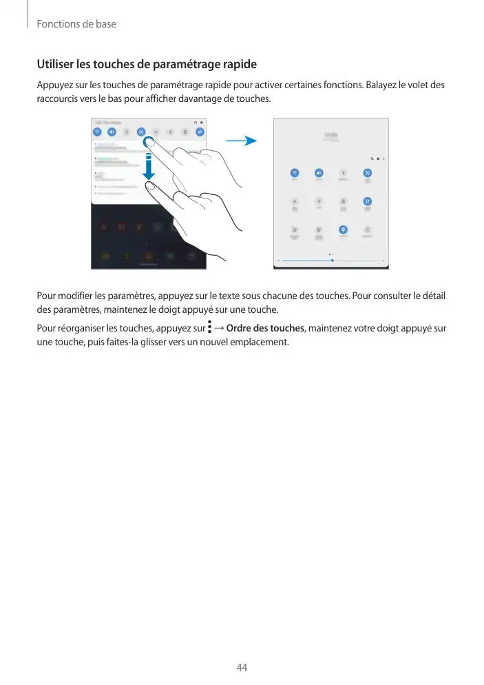Page 44 - Galaxy Tab S3 avec S Pen