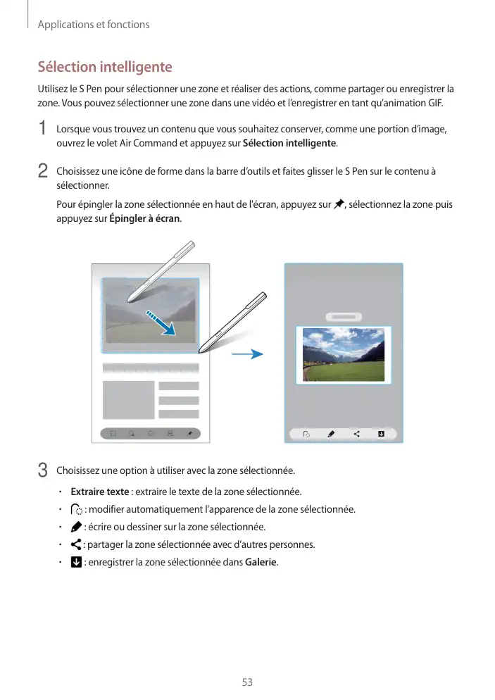 Page 53 - Galaxy Tab S3 avec S Pen