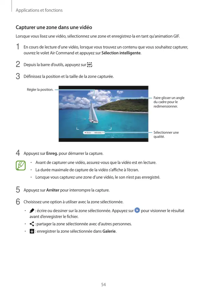 Page 54 - Galaxy Tab S3 avec S Pen