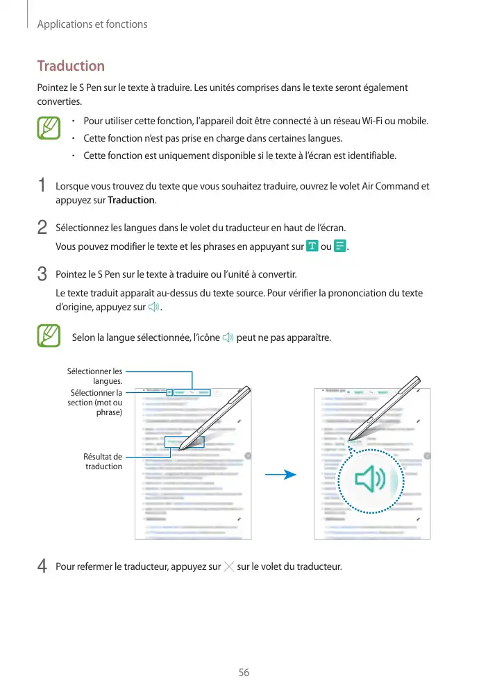 Page 56 - Galaxy Tab S3 avec S Pen