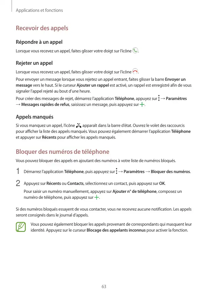 Page 63 - Galaxy Tab S3 avec S Pen
