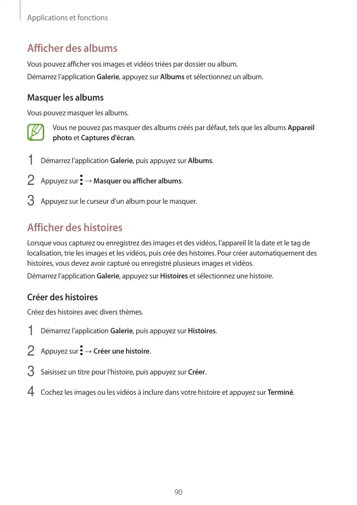 Page 90 - Galaxy Tab S3 avec S Pen