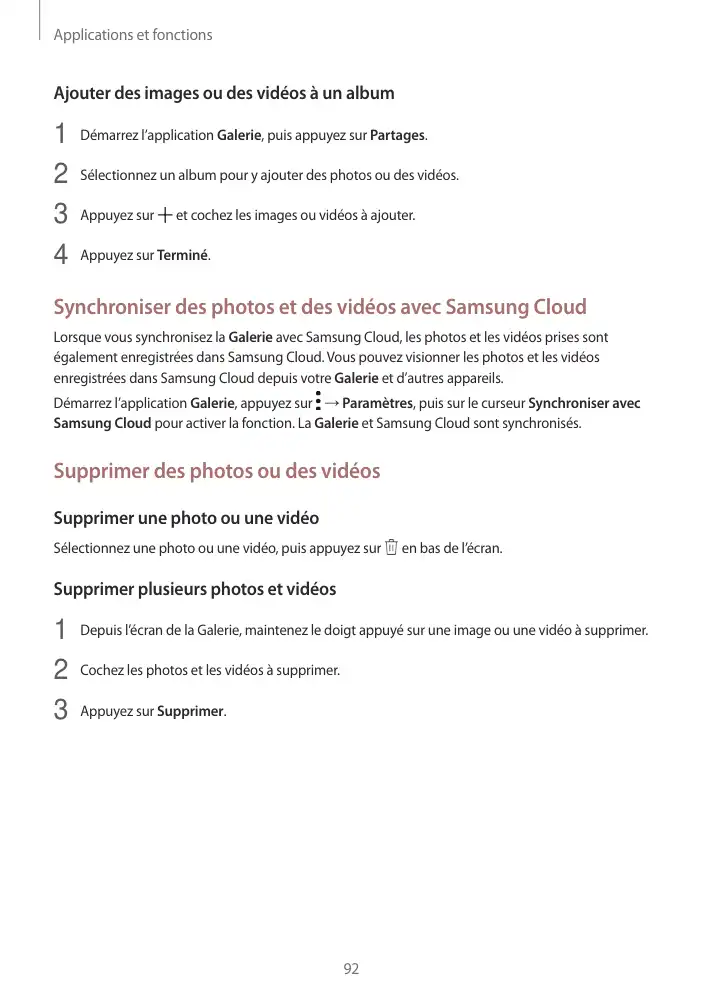 Page 92 - Galaxy Tab S3 avec S Pen